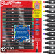 Sharpie creative marker acrylverfmarker | ronde punt | verfmarkers op waterbasis | inkt loopt niet door en geschikt voor de meeste oppervlakken | diverse kleuren | 12 stuks