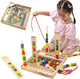 Vigatoys http: www.cchobby.nl viga-kralenspel-h-4-cm-l-33-cm-b-33-cm-94-onderdelen-1-doos