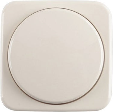 Busch-jaeger si centraalplaat creme knop dimmer