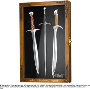 The noble collection set van drie briefopeners (sting, glamdring, orcrist)