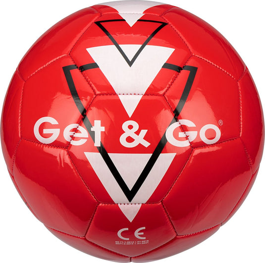 Get go voetbal - triangle speed - rood - maat 5