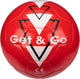 Get go voetbal - triangle speed - rood - maat 5