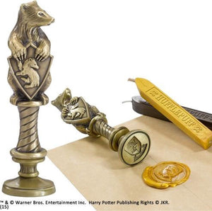 The noble collection warner bros harry potter hufflepuff wax seal