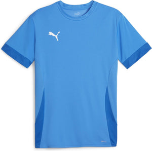 Puma teamgoal matchday jersey heren sportshirt - electric blue lemonade- white- team royal