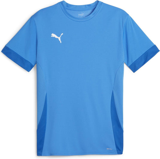 Puma teamgoal matchday jersey heren sportshirt - electric blue lemonade- white- team royal