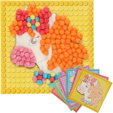 Playmais mosaic kaarten versieren dream pony
