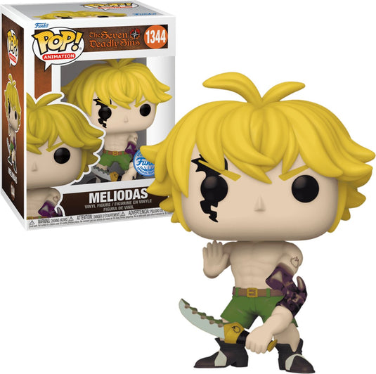 Funko pop! seven deadly sins - meliodas (demon mode) exclusive special edition