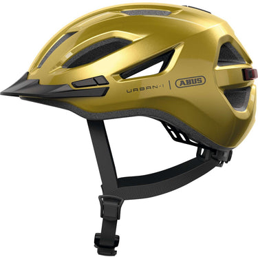 Abus fietshelm urban-i 4.0 honey yellow s - 51-55 cm - geel - geschikt voor gebruik op elektrische fietsen - stadsfietsen - 250 g