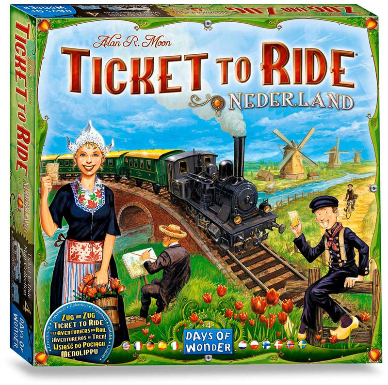 Afbeelding laden in galerijviewer, Days of wonder ticket to ride - nederland bordspel
