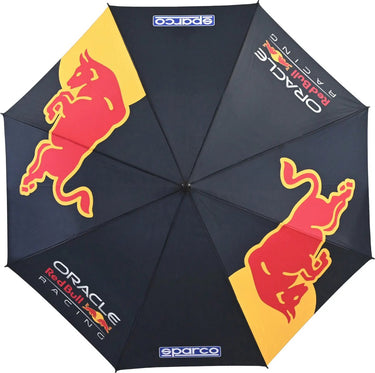Sparco red bull racing red bull racing paraplu - zwart — marineblauw — maat onesize