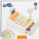 Small foot - houten speelgoedkassa met accessoires, 15dlg.