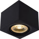 Lucide fedler - plafondspot (plafondlamp) - led dim to warm - gu10 (es111) - 1x12w 2200k 3000k - zwart
