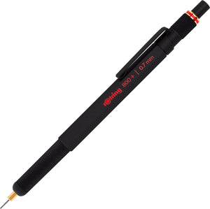 Rotring 800+ mechanisch vulpotlood en aanraakscherm | 0,7 mm | zwart metalen behuizing