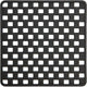 Sealskin doby - antislipmat 50x50 cm - rubber - zwart