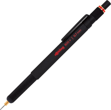 Rotring 800+ mechanisch vulpotlood en aanraakscherm | 0,7 mm | zwart metalen behuizing