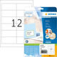 Merkloos sans marque herma prem. etiketten 97x42,3 25 vel din a4 300 stuks 5056