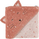 Trixie hooded towel | 75x75cm - mrs. cat