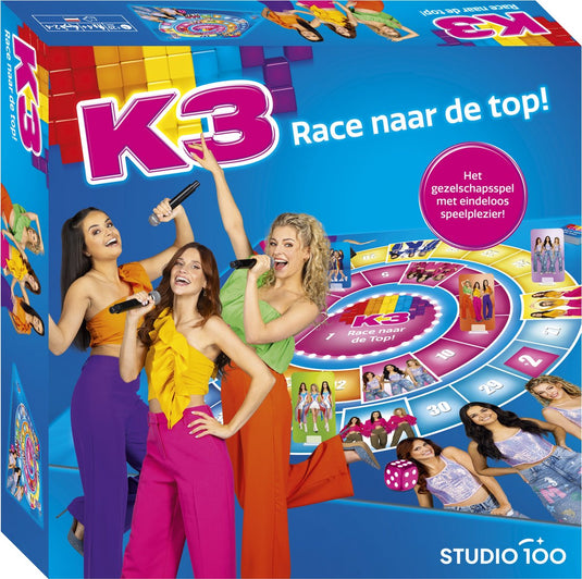 K3 race naar de top bordspel