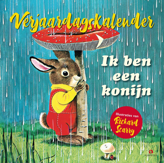Gouden boekjes ik ben een konijn verjaardagskalender