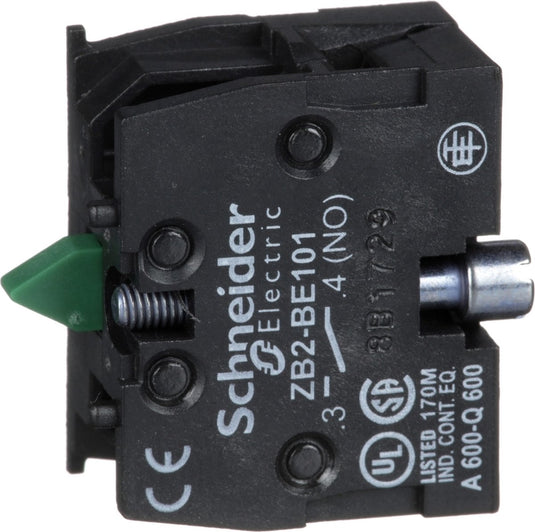 Schneider electric harmony hulpcontactblok - zb2be101 - e2wpf