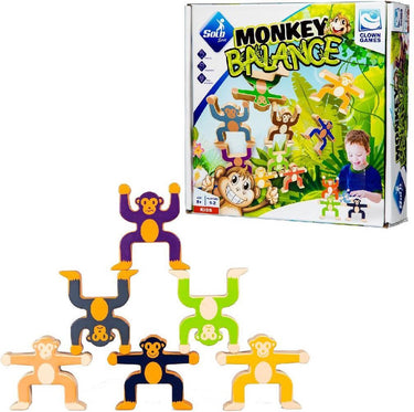 Clown games monkey balance