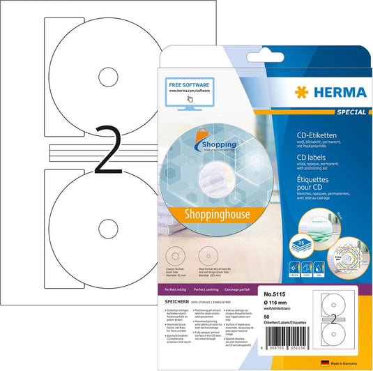 Etiketten herma