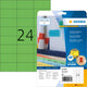 Merkloos sans marque herma 4469 groen zelfklevend printerlabel printeretiket