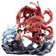 Tomy my hero academia super situation pvc statue izuku midoriya vs. muscular 30 cm beeld