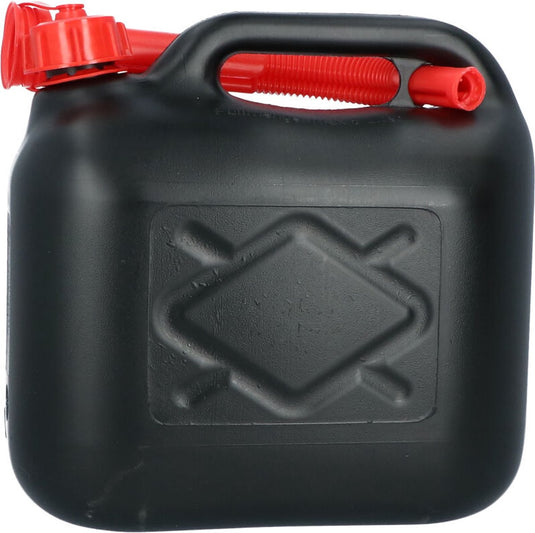 Carpoint benzinekan 5 liter – un keur – met schenktuit – schroefdop – kunststof – voor benzine diesel