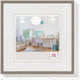 Walther new lifestyle - kunststof lijst - fotoformaat 30x30 cm - staal