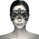 Coquette chic desire - lace mask black