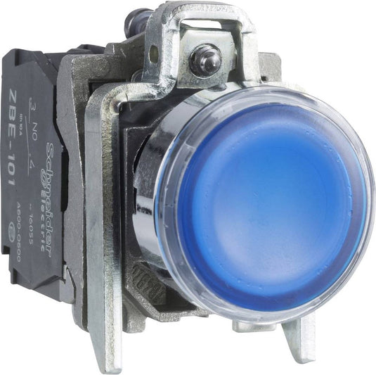 Schneider electric xb4bw36b5 harmony xb4bw36b5 druktoets bedieningsknop vlak 1 knop blauw druk-ontgrendeling 1 stuk(s)