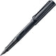 Lamy al-star zwart vulpen | ergonomisch aluminium | stalen penpunt b | inclusief t 10 blauwe inkt