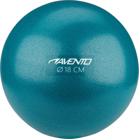 Avento fitnessbal zacht - ø 18 cm - blauw - 18