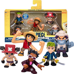 One piece – netflix pack mini figuren – 5 stuks – zoro