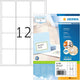 Adresetiketten premium herma 4266 a4 63,5x72mm mat wit