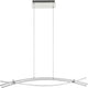 Eglo nevado hanglamp - led - 90 cm - chroom wit