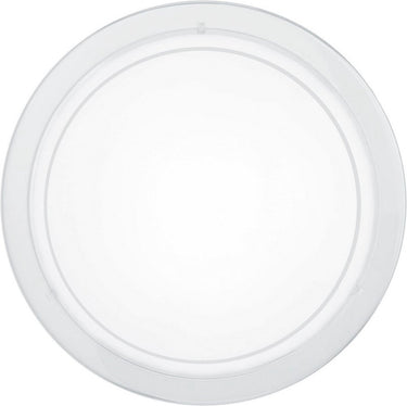 Eglo planet 1 plafond- en wandlamp - e27 - ø 29 cm - wit