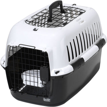 Ebi adventurer 60 charcoal reismand - kleine hond of kat - zwart wit - 57 x 38 x 38cm