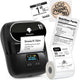 Phomemo m110 labelprinter - bluetooth - thermische transfer - met app - labels inbegrepen - bluetooth