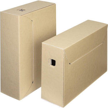 Bankers box loeff's archiefdozen zuurvrij 30+ jaar icn3 iso 39 x 26,5 x 12 cm 50 stuks