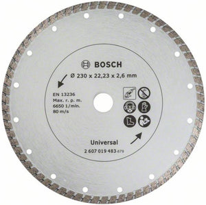 Bosch diamantschijf 230mm - turbo