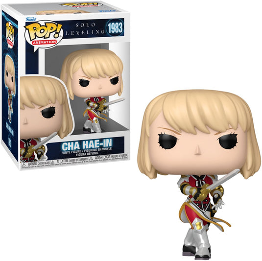 Funko solo leveling cha hae-in vinyl figur 1983 unisex pop! - neutraal - standard