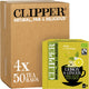Clipper thee clipper - biologische thee - lemon ginger - citroen gember - 4x 50 theezakjes