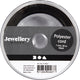 Creativ company cc polyester koord 1 mm zwart 50 m