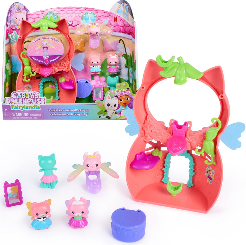 ギャラリービューアに画像をロードする, Gabby's poppenhuis feeënlandia - dress up room - 12-delige feeënpeelset
