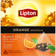 Lipton orange tea - 80 theezakjes piramid - zwarte thee sinaasappel - 4 x 20 zakjes - voordeelverpakking