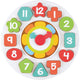 Playgo houten sorteer vormen - en leerklok - 13dlg.