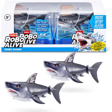 Robo alive water activated shark by zuru