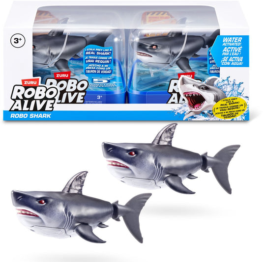 Robo alive water activated shark by zuru